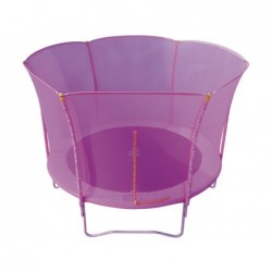 Trampolino Elastico Rosa 396x260 Cm