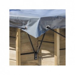 Coperta d’Inverno per Piscina Orange di 793x496 cm Gre CI800007 | Piscinefuoriterraweb