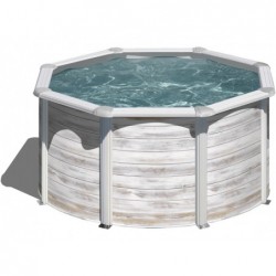 Piscina di 240X120 cm. d’Acciaio Finlandia Gre KIT240N