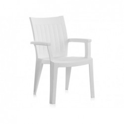 Sedia da giardino modello Pacific White SP Berner 55046