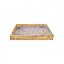 Sabbiera per Bambini da 120x150 cm. Basic Rettangolare di Masgames MA600052
