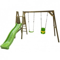 Parco Giochi per Bambini Lignum con Seggiolino per Bebé di Masgames MA700067