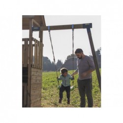 Parco Giochi Pagoda XL con Scivolo Individuale di Masgames MA802611 | Piscinefuoriterraweb