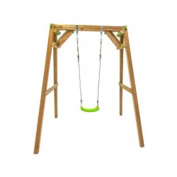 Altalena singola in legno quadrata Xylo Masgames MA700038