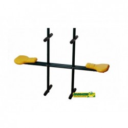 Altalena di legno Nori Triple con Faccia a Faccia Masgames MA700061 | PiscineFuoriterraWeb