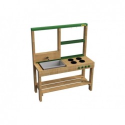 Cucina di legno Spicy per esterni Masgames MA600550