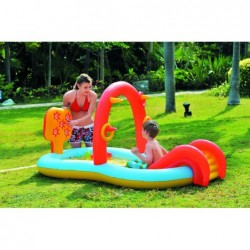 Parco giochi gonfiabile 225x124x104 cm. Slidding Spray Pool Jilong 97224