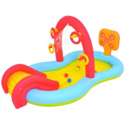 Parco giochi gonfiabile 225x124x104 cm. Slidding Spray Pool Jilong 97224 | PiscineFuoriterraWeb