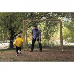 Porta Di Calcio In Legno L Di 180x220x100 Cm Masgames Ma209016 | Piscinefuoriterraweb
