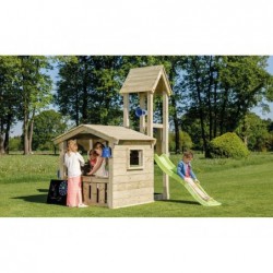 Parco Giochi Con Casa Mini Lookout Masgames Ma801801