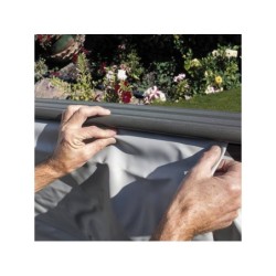 Liner Grigio per Piscine Composite da 664x386x124 cm. Gre SPCO66G | PiscineFuoriterraWeb