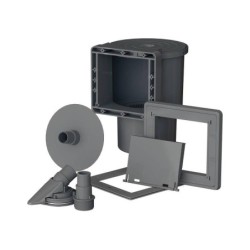 Skimmer per piscine grigio Gre AR100G
