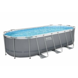 Piscina Fuori Terra Ovale 549x274x122 Cm Power Steel Bestway 56710 | Piscinefuoriterraweb