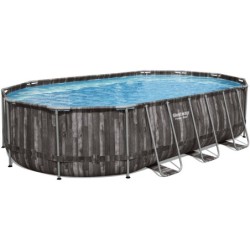 Piscina Power Steel da 610x366x122 cm Bestway 5611R | Piscinefuoriterraweb