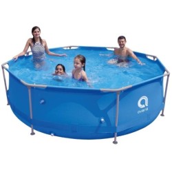 Piscina smontabile rotonda SteelSuper Round Pool da 300x76 cm Avenli 17798