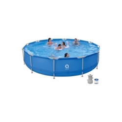 Piscina smontabile rotonda Frame Round Pool da 420x84 cm Avenli 17800EU
