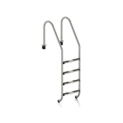 Scala in acciaio standard a 4 gradini per piscina interrata Gre 4027216
