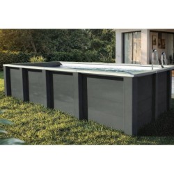 Piscina rettangolare Avantgarde Nova Composite 595x315x126 cm Gre KPCOR60T