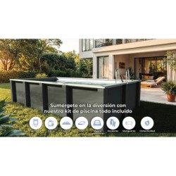 Piscina rettangolare Avantgarde Nova Composite 595x315x126 cm Gre KPCOR60T | PiscineFuoriterraWeb