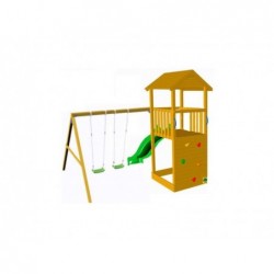 Parco Giochi Con Altalena Doppia Canigó Masgames Ma700204