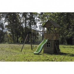 Parco Giochi Con Casetta E Altalena Doppia Tibidabo Masgames Masgames Ma700225 | Piscinefuoriterraweb