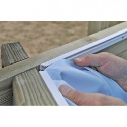 Liner Beige Gre 786214 Per Piscina In Legno Da 511x124 Cm | Piscinefuoriterraweb