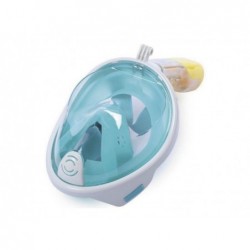 Maschera Boccaglio Di Superficie Visione Panoramica Verde Snorkel L/Xl Kokido Ms1014