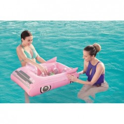 Auto Rosa Frigorifero Gonfiabile 89x69 Cm. Bestway 43164 | Piscinefuoriterraweb