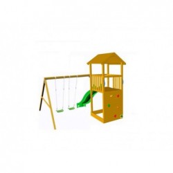 Parco Giochi Con Altalena Doppia Taga Scalata Masgames Ma700365